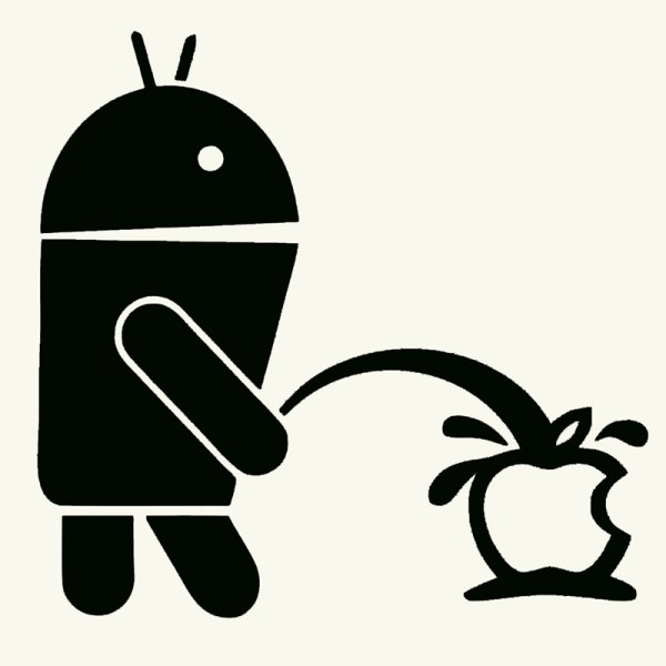 Android piss Apple