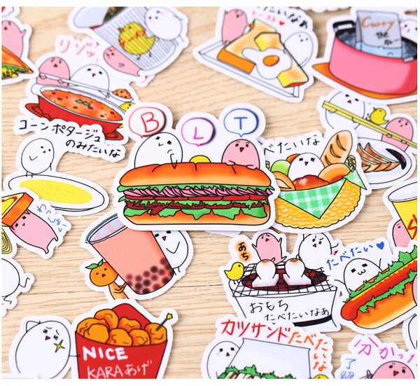 Наклейки "сладости"