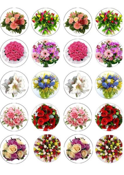 Съедобная печать на капкейки