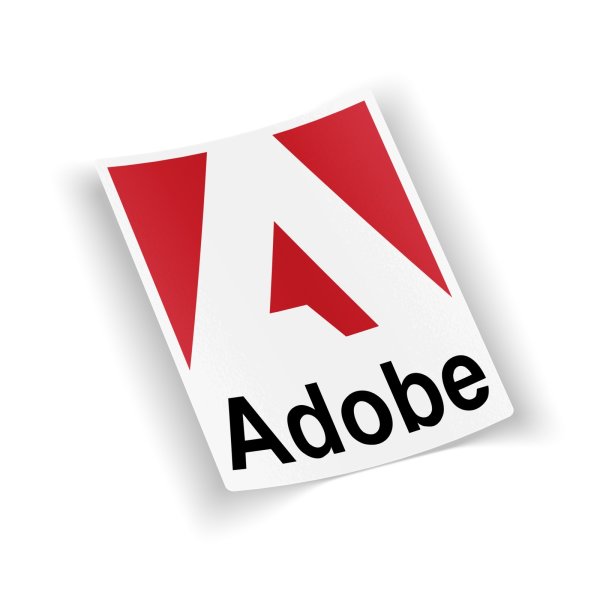 Наклейка Adobe
