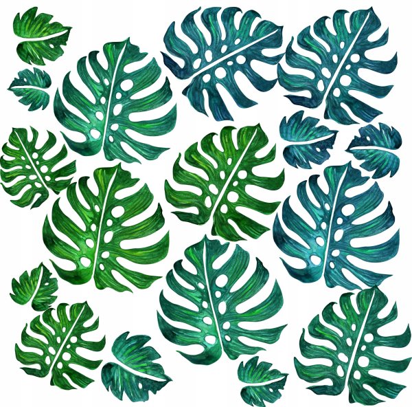 Стикеры листочек