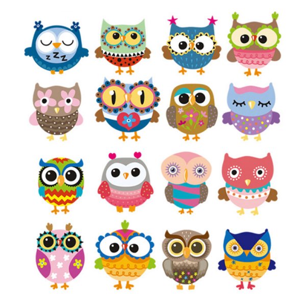 Стикеры Совушки
