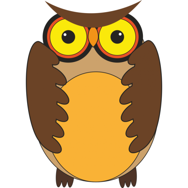 Стикеры для совёнка