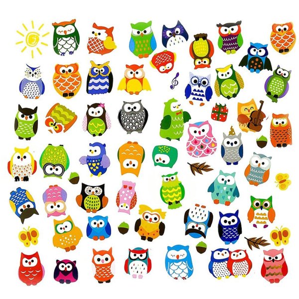 Стикеры Совушки