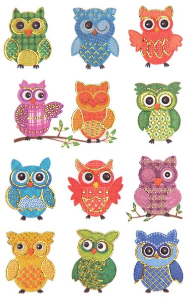 Наклейки "Совята"