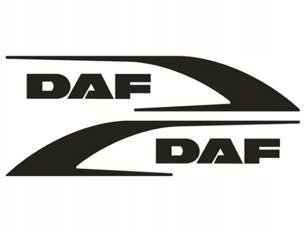 Наклейки на Даф