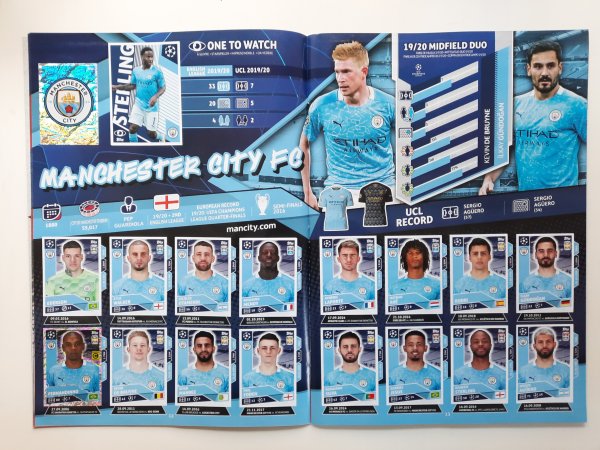 Альбом для наклеек UEFA Champion League Topps