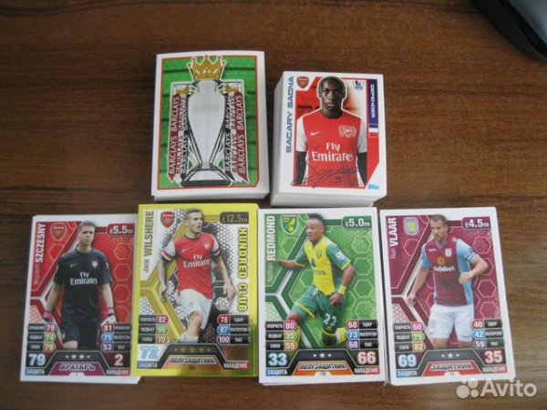 Карточки Topps