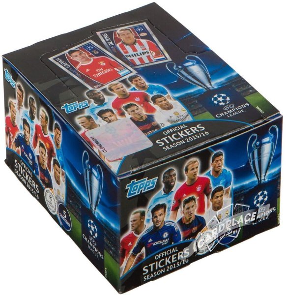 Дисплей бустеров Topps Match Attax