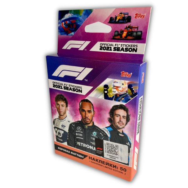 Topps Formula 1 2021 наклейки