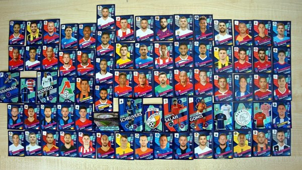 Наклейки лига чемпионов 2019 2020 Topps