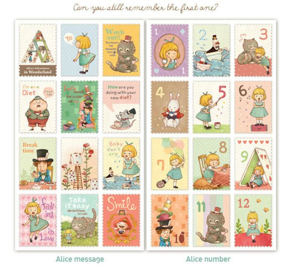 Марки наклейки декоративные