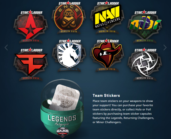 STARLADDER Berlin 2019 наклейка