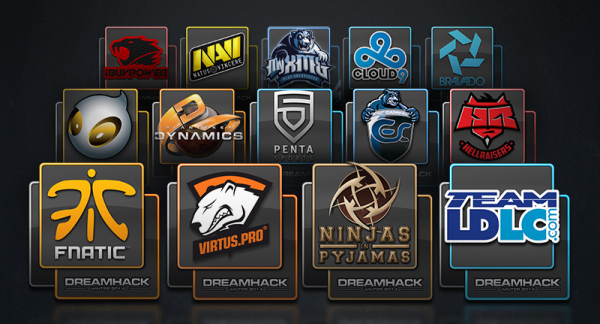 Наклейки КС команды