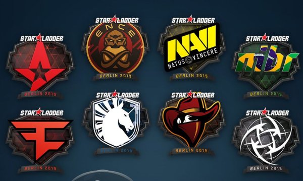 STARLADDER Berlin 2019 наклейка