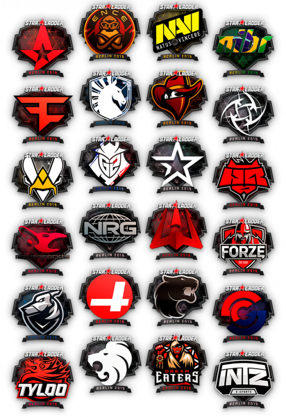 STARLADDER Berlin 2019 наклейка