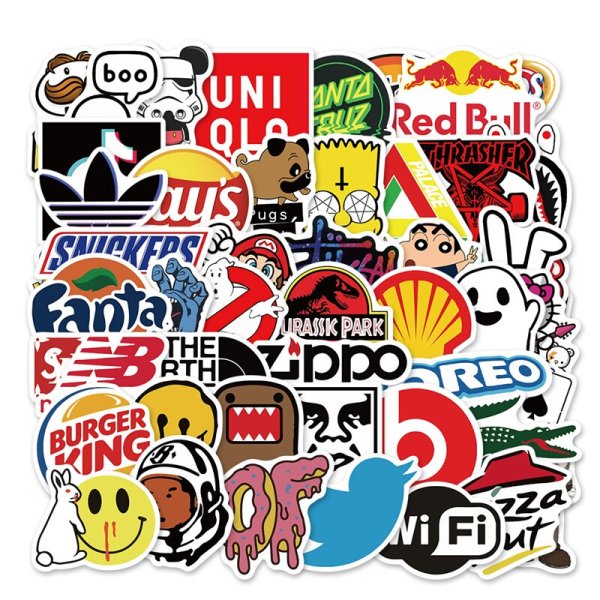 Стрит Стикеры наклейки