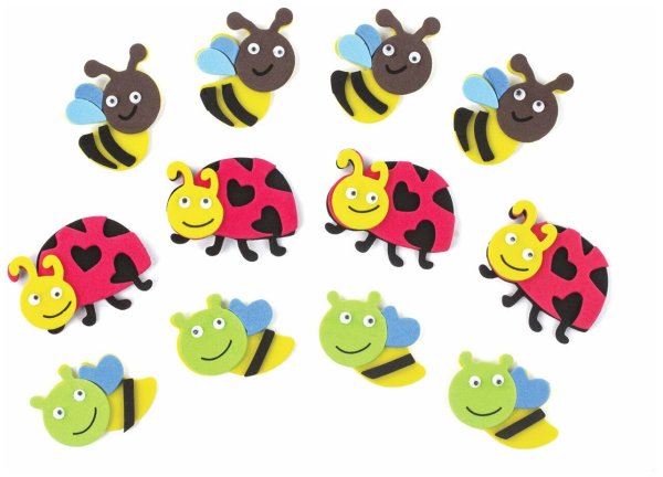 Стикеры насекомые