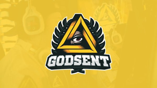 Наклейка GODSENT голографическая Стокгольм 2021