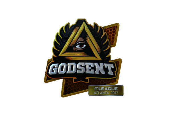 GODSENT логотип CS go