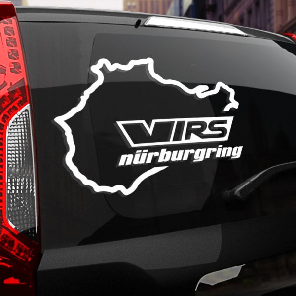 Nurburgring наклейка Mitsubishi
