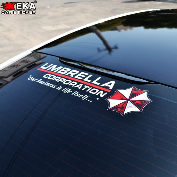 Наклейка Амбрелла на авто
