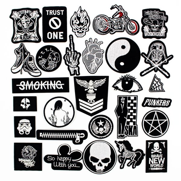 Наклейки в стиле рок