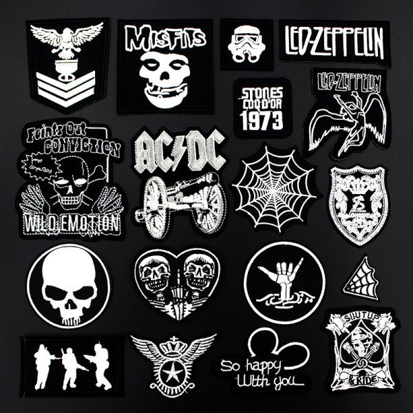 Наклейки в стиле рок
