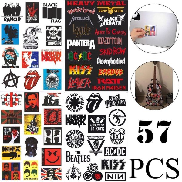 Стикеры наклейки панк