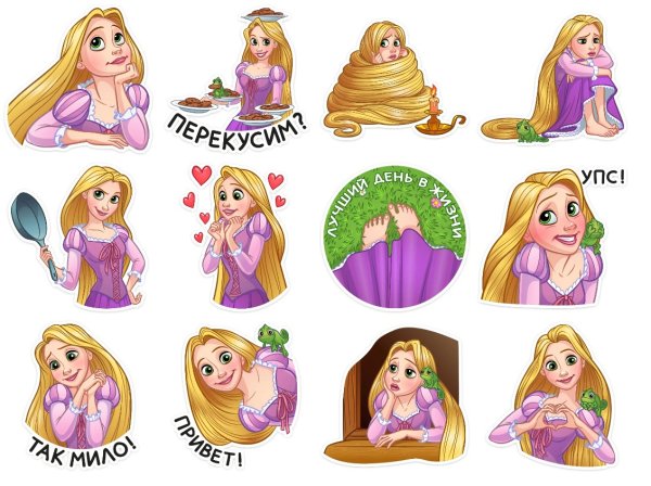 Наклейки Дисней