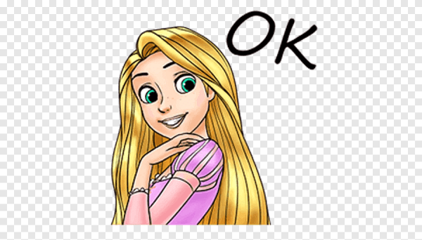 Стикеры Рапунцель для распечатки