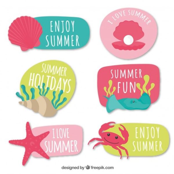 Стикер "лето"