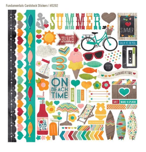 Скрапбукинг наклейки