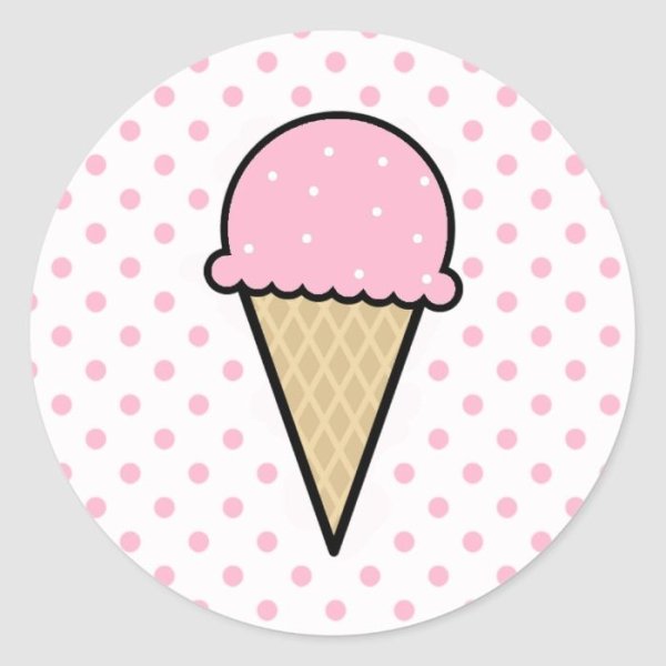 Стикеры мороженое