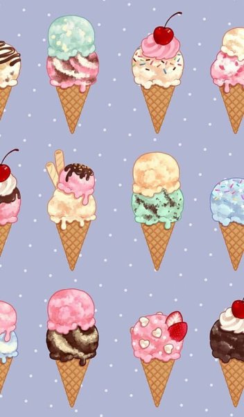 Наклейка мороженое