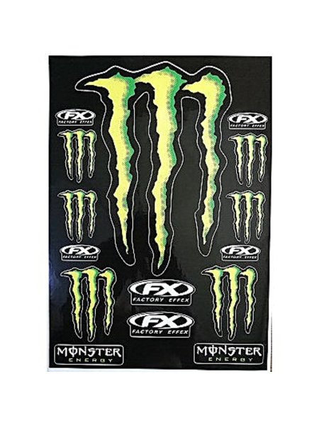Наклейки Монстер Энерджи на мото