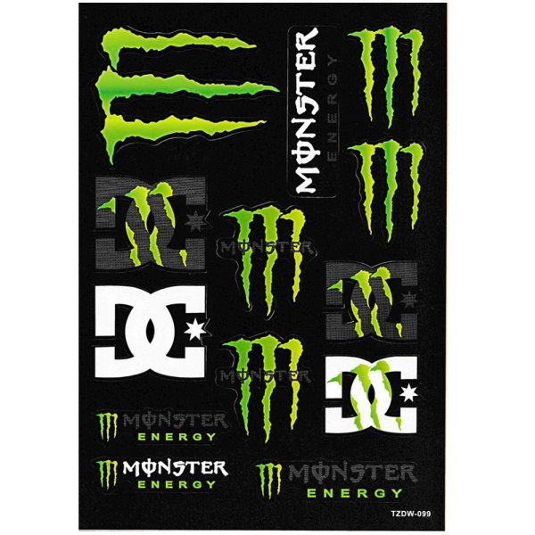 Монстр Энерджи наклейки