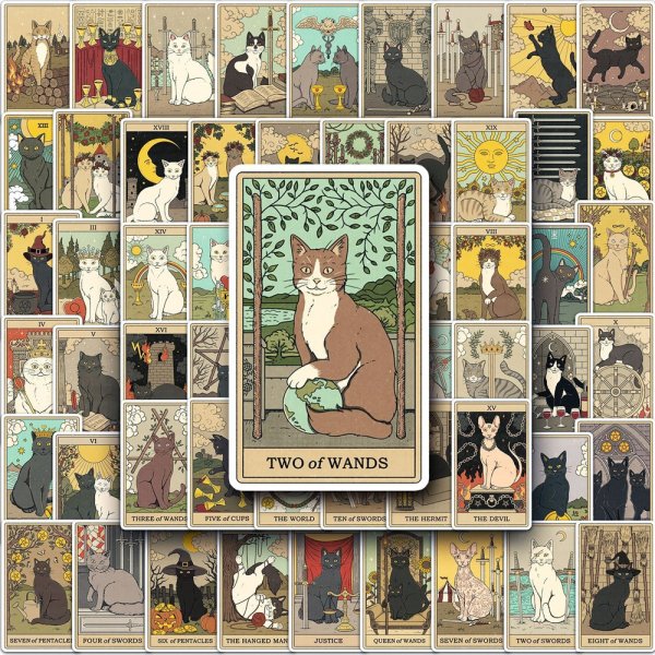 Карты Таро наклейки