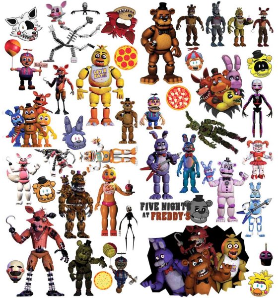 АНИМАТРОНИКИ значки