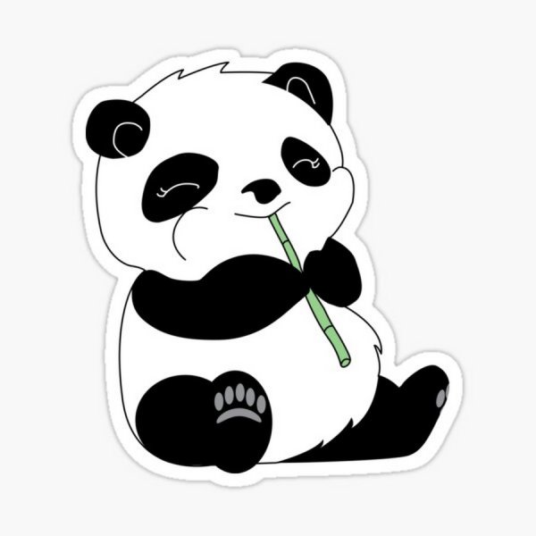 Наклейка Панда