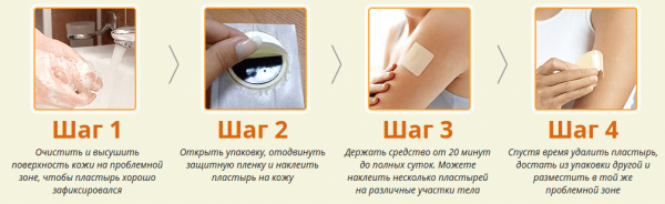 Как наклеить пластырь евра