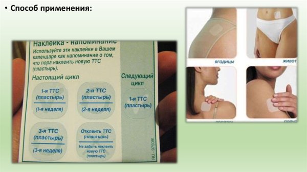 Накожный пластырь евра