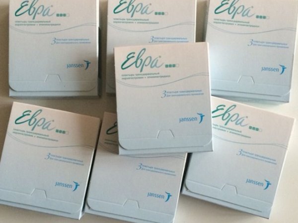 Трансдермальная контрацептивная система евра