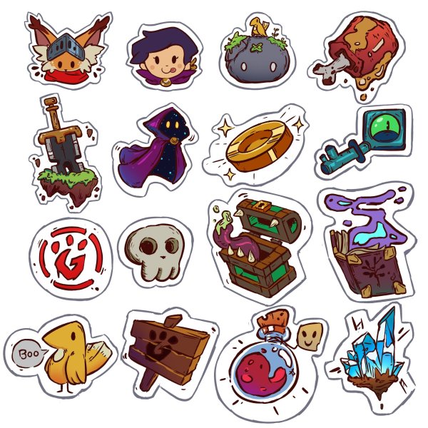 Стикерпак наклейки