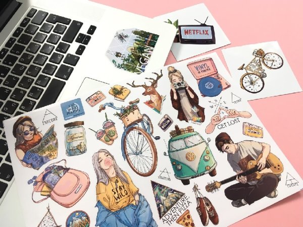 Наклейки no Kids Stickers