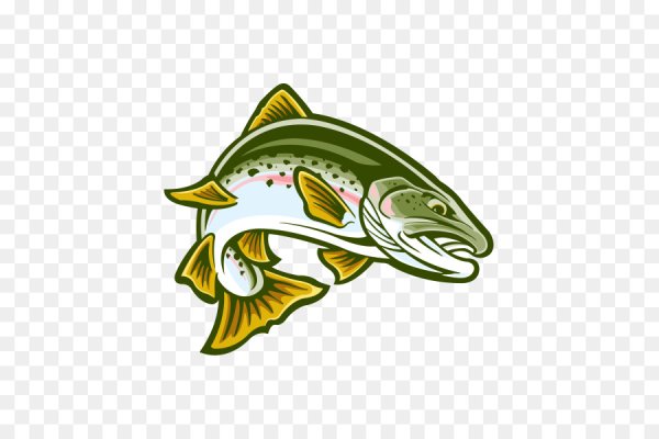 Наклейка рыба