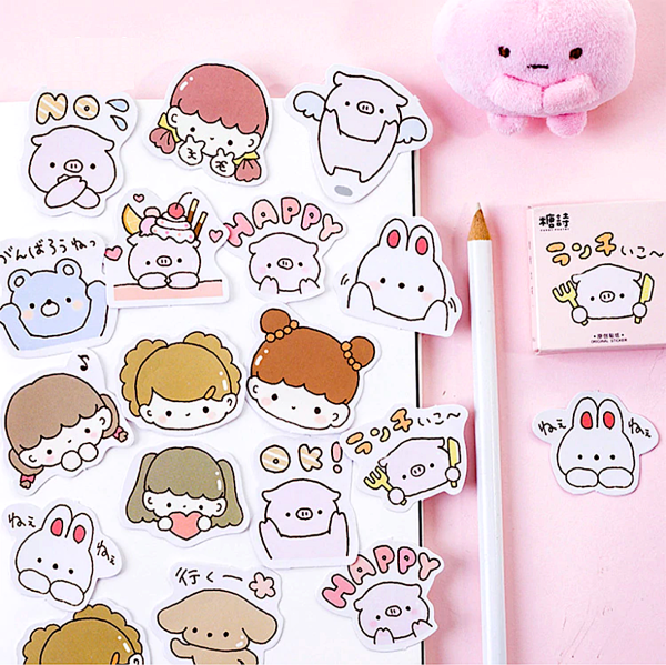Милые кавайные наклейки