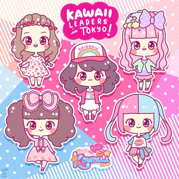 Стикеры Каваи