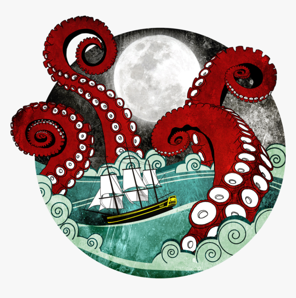 Кракен стикер