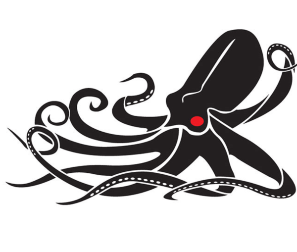 Наклейки на машину Кракен